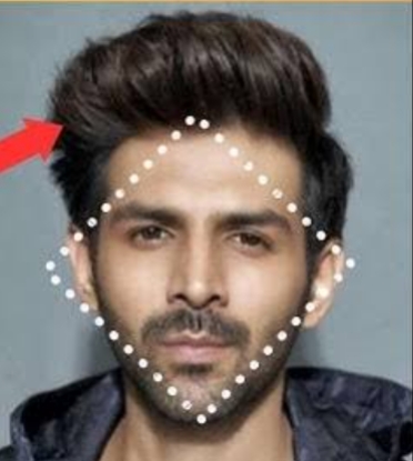 Diamond Face Shape
Kartik Aryan face shape 